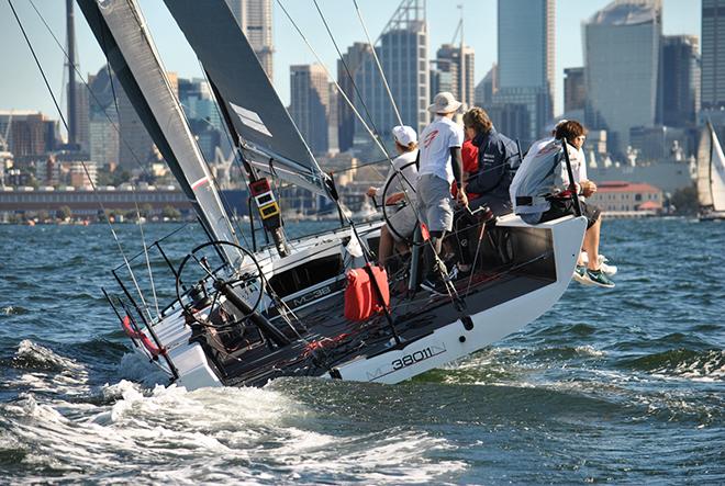 Autumn Regatta Ginger on Sydney Harbour © Ellen Pragnell Rasch